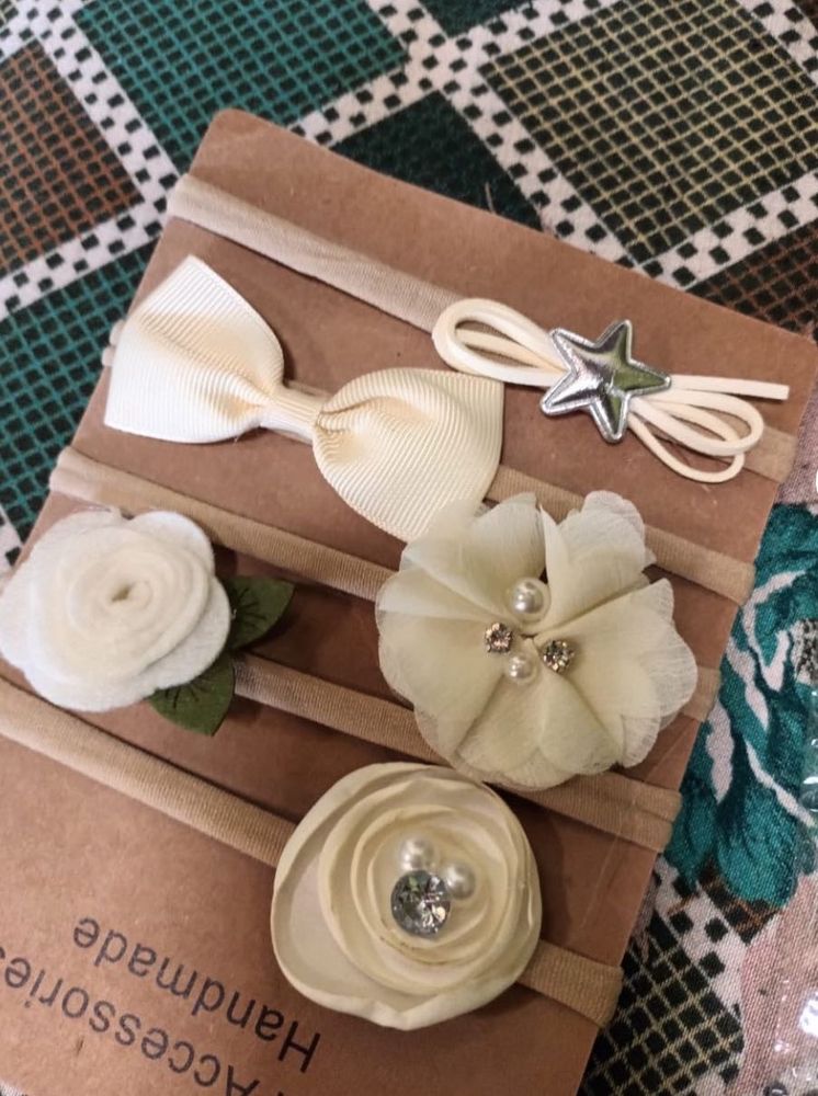 Baby Hair Accessories - 5 Piece Set