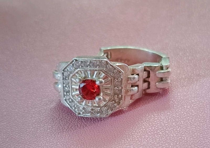 Original Silver Watch Ring