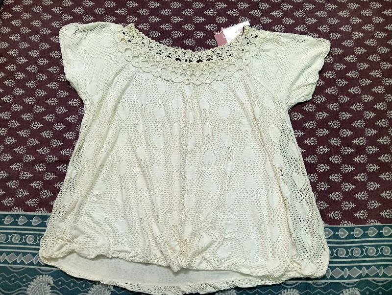Crochet Lace Top - Boho Chic