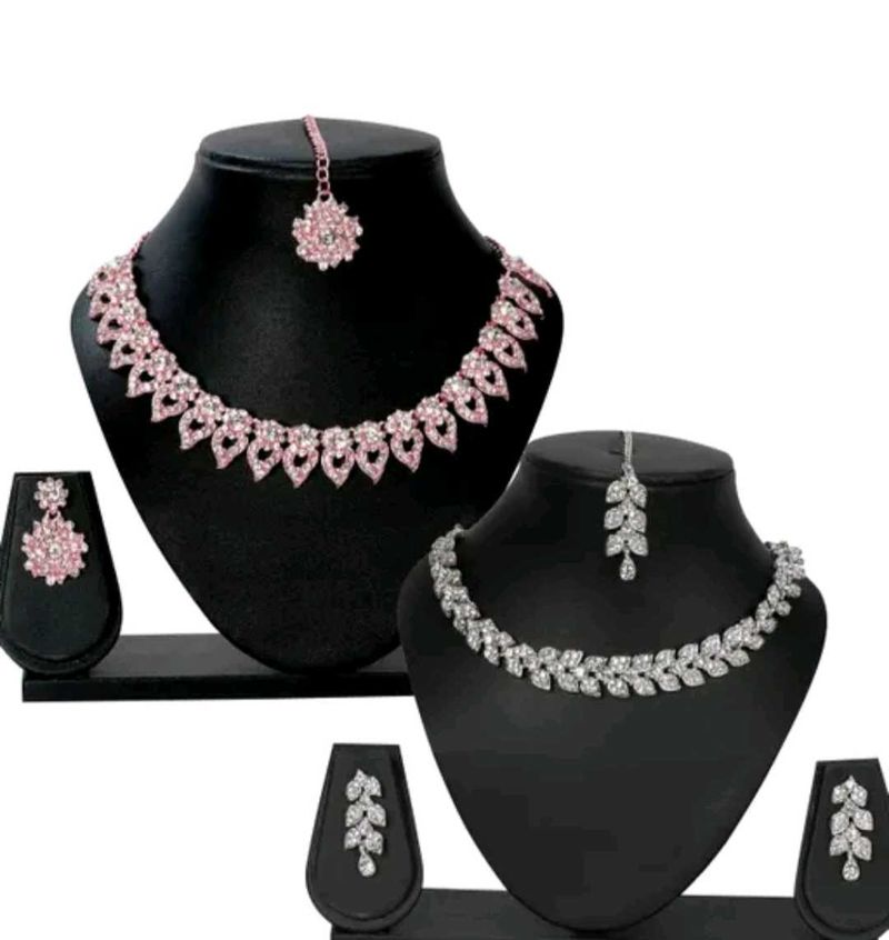Combo Of 2:Jewellery Set