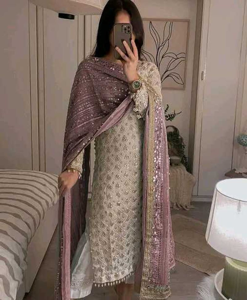 Trending Sequence Top And Bottom Suit