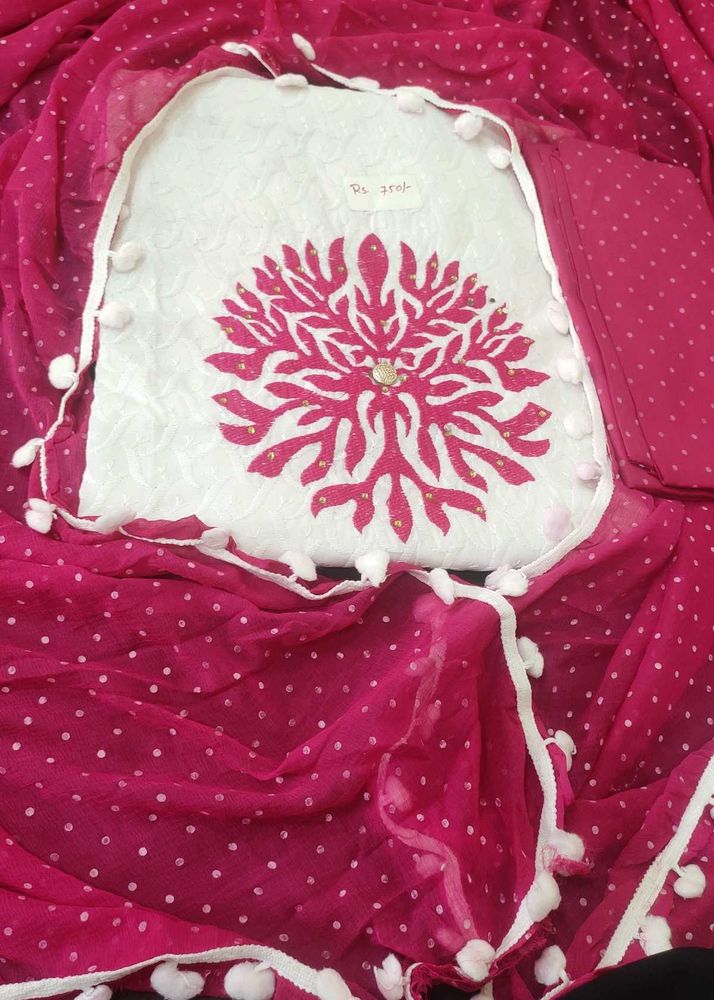Chikankari Dress Material