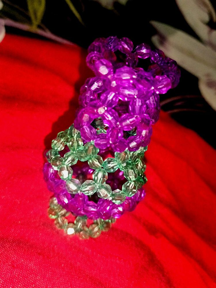 Pearl Flower Vase And Pen Pencil Stand Two In One