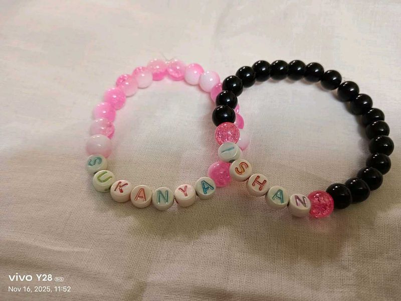 Custom couple Name Bracelets