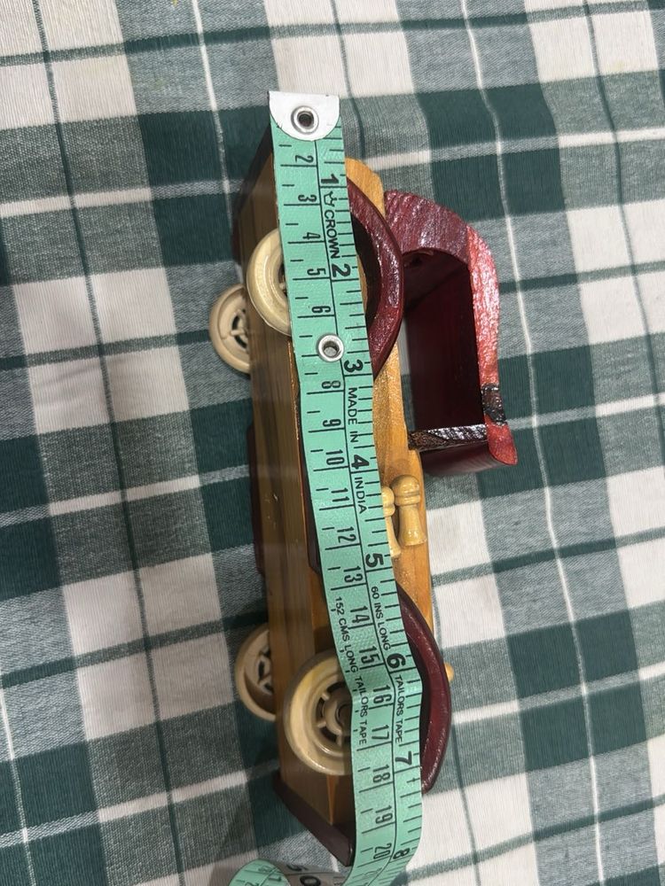 Vintage Wooden Toy Car