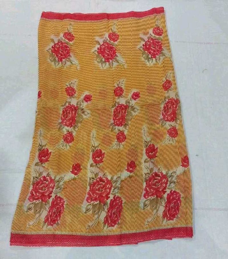 Floral Print Saree