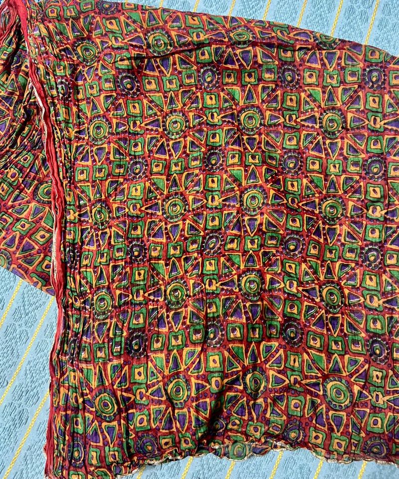 Vintage Print Scarf