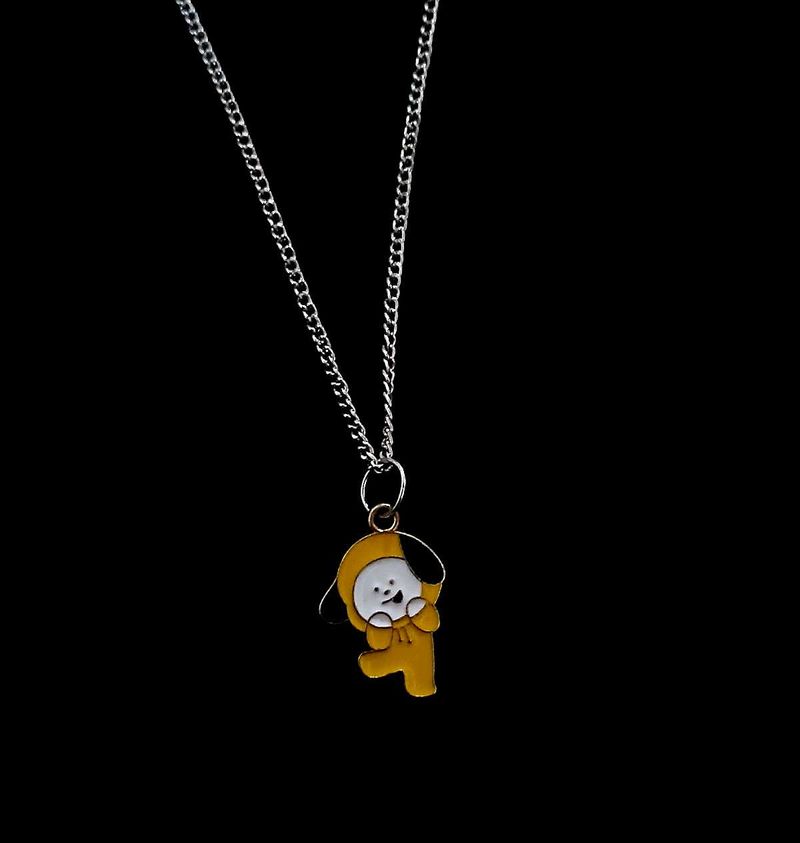 BT21 CHIMMY (Jimin) Charm Pendent 💛🖤💛