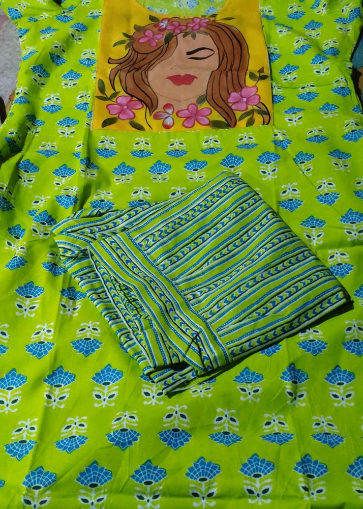 New Kurti Pant Set