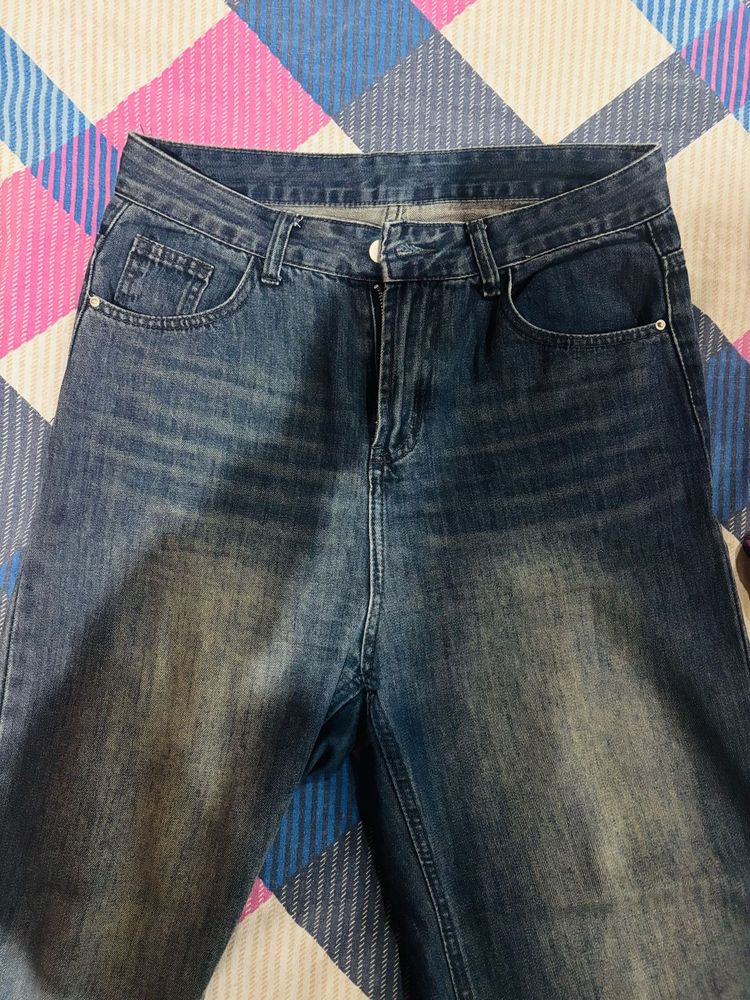 Dark Wash Denim Jeans