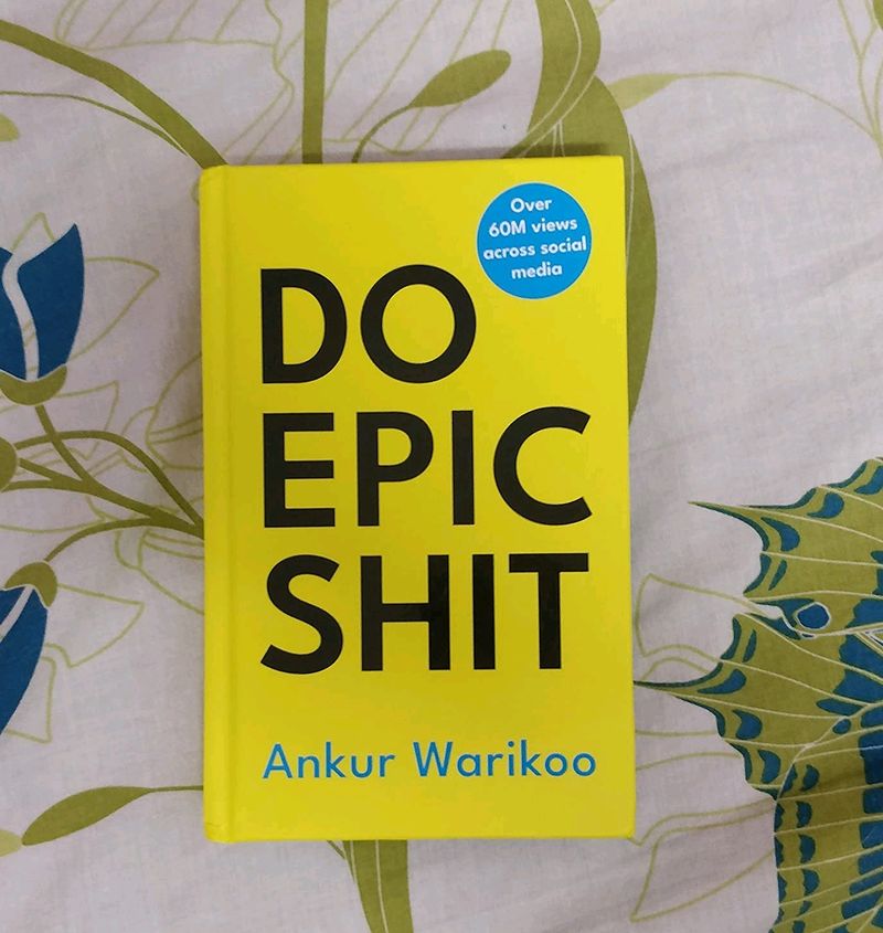 Do Epic Shit By Ankur Warikoo New Paperback