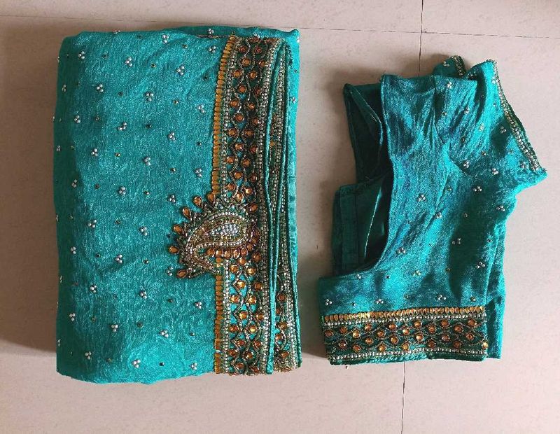 🛍 Heavy Work Saree 🛍