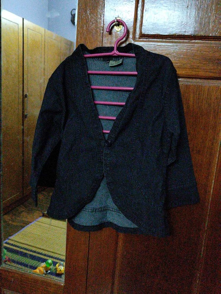 Denim Over Coat