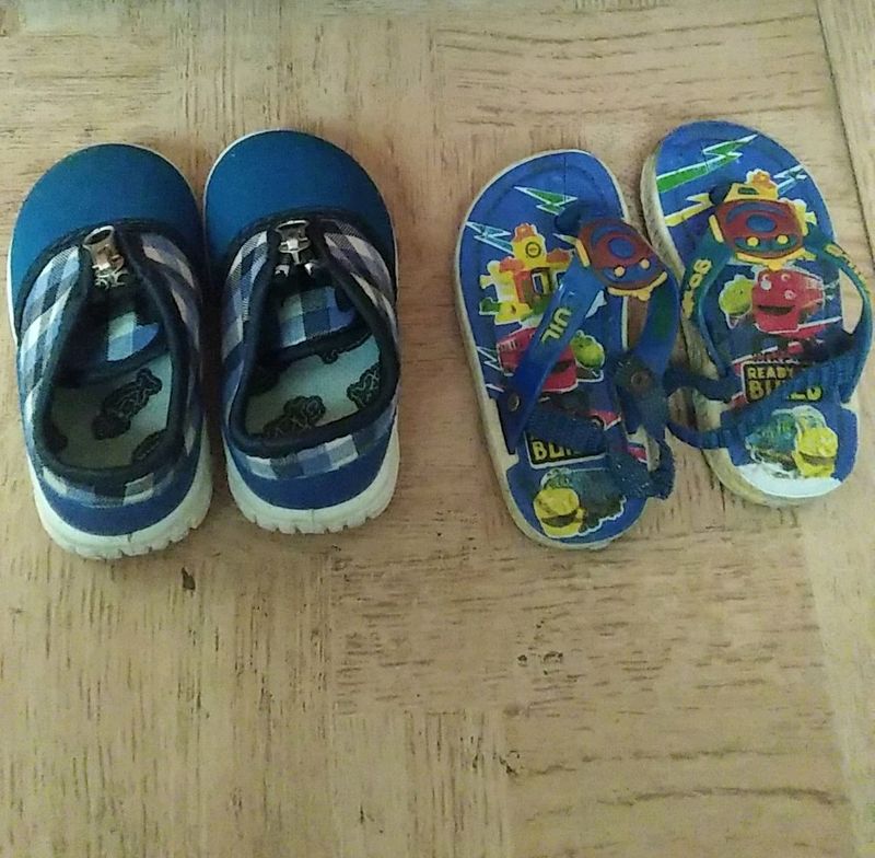Combo Of Shoe And Slipper for 12 to 18 months