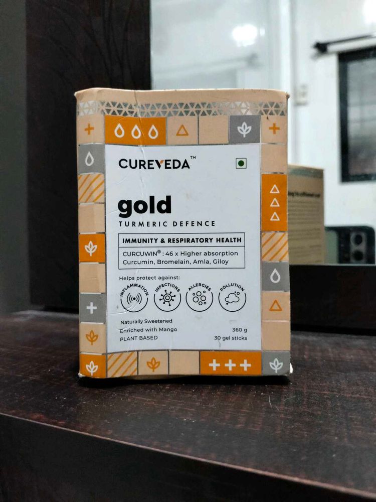 Cureveda Gold Turmeric Defence.
