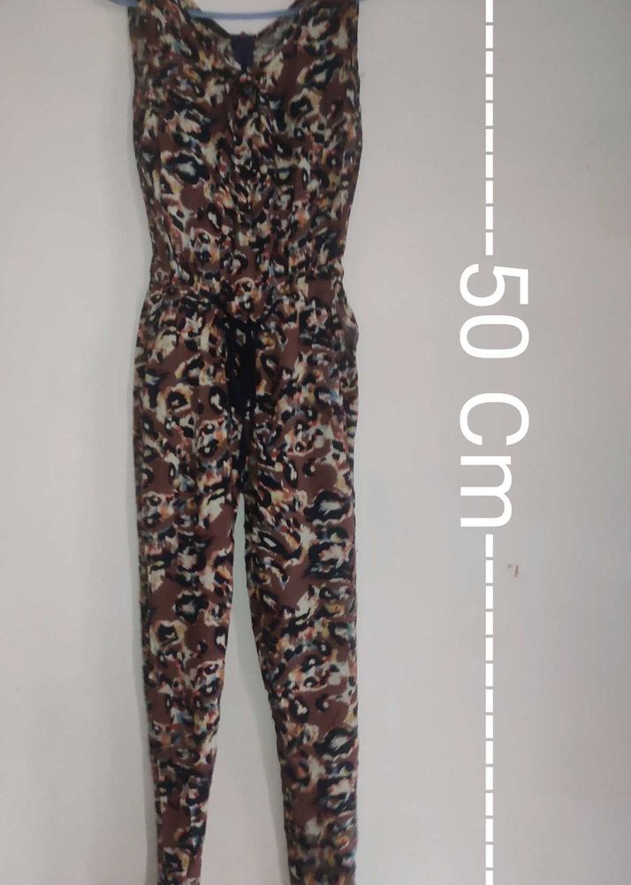 Leopard Print Jumpsuit
