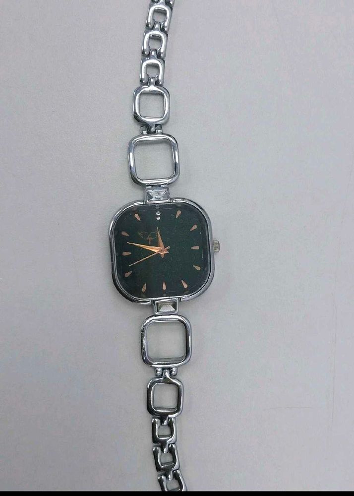 White bird Silver Watch