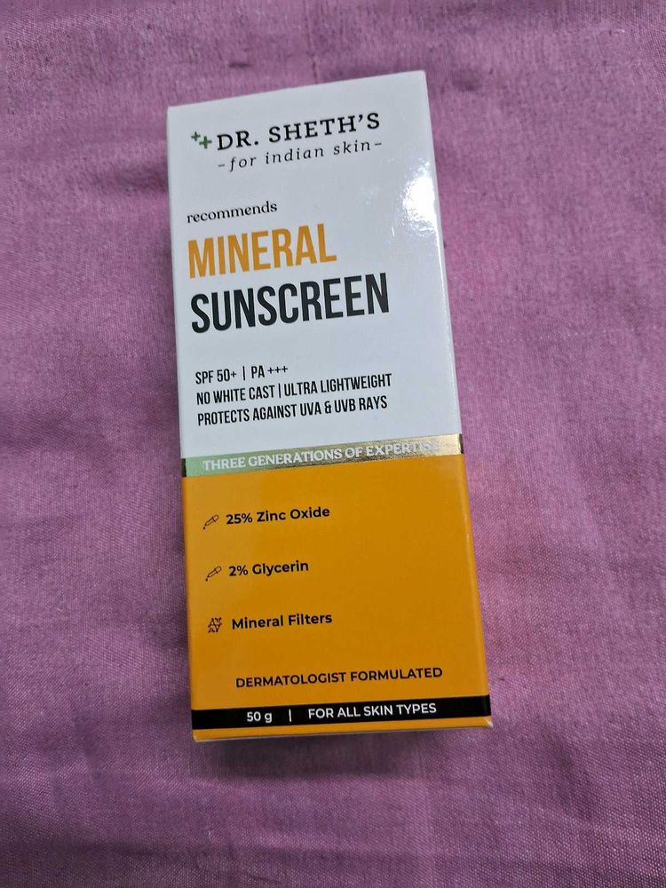 Mineral Sunscreen
