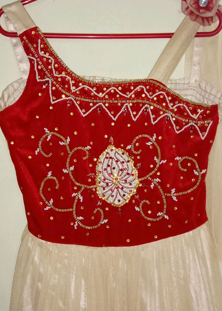 Fancy Stylish Girls Frock/Gown