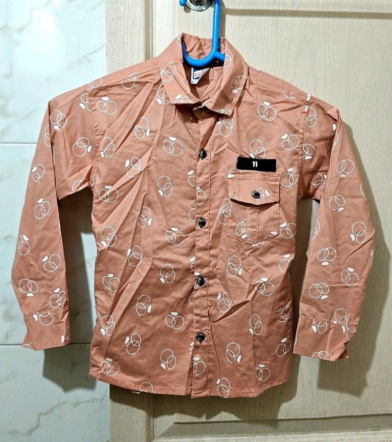Boys Kids Button-down Shirt
