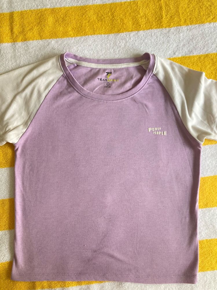 Power People Tee - Lavender