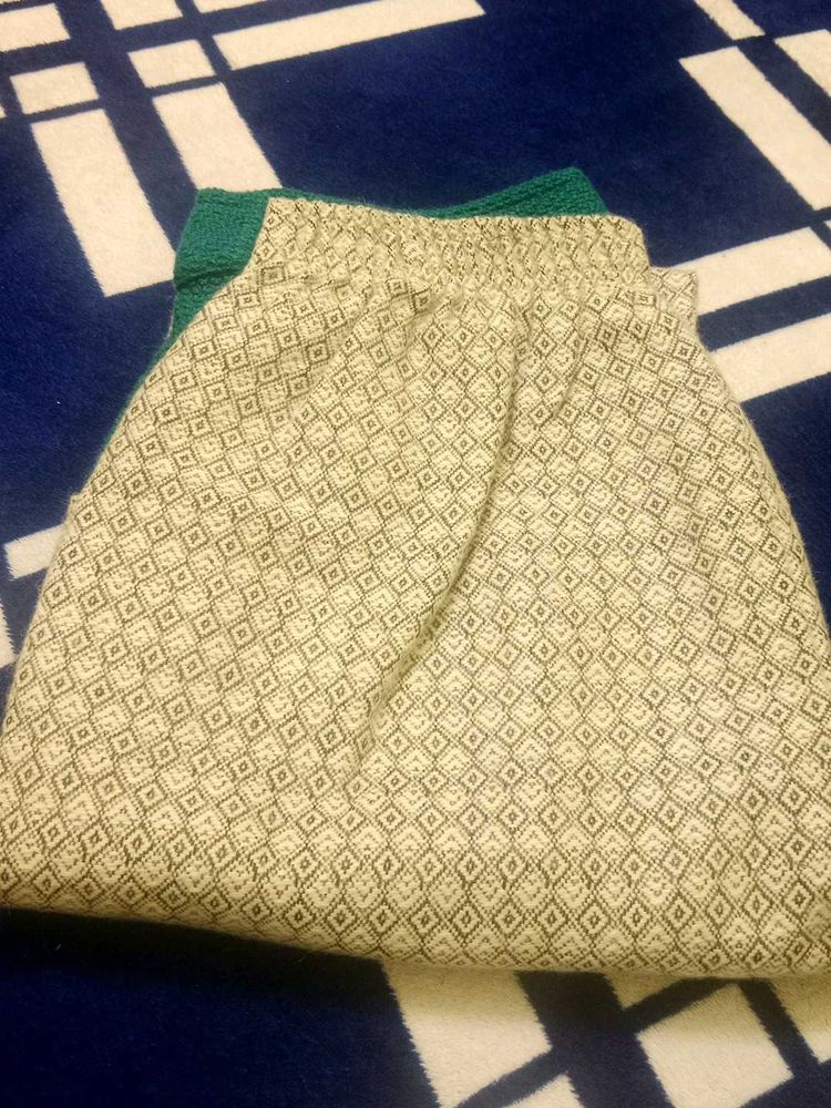 Brand new woollen plazo pant