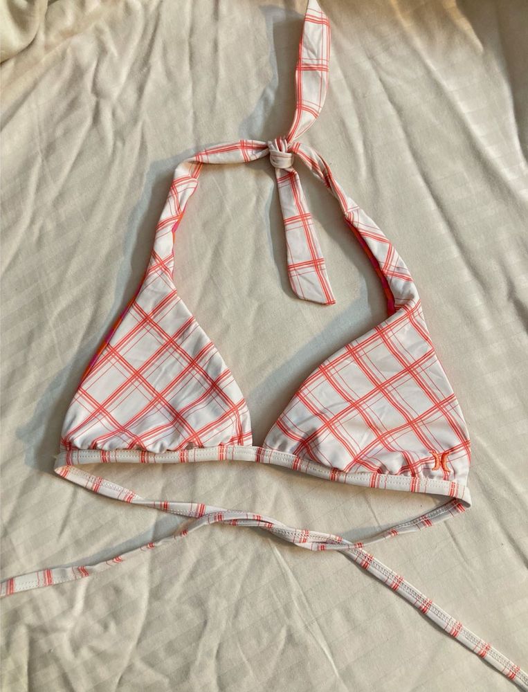 Checkered Padded Bikini Top – Super Cute &amp; Comfy!