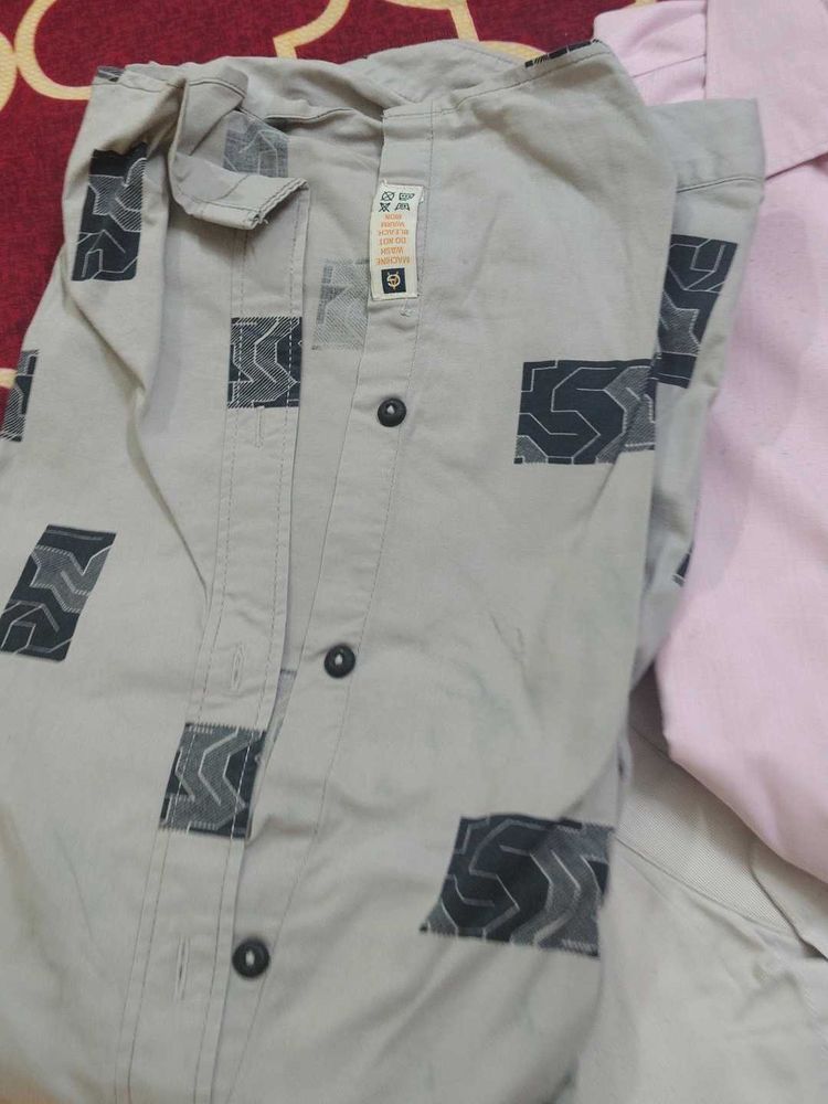 Patterned Casual Shirts Combo Of 5 Pack