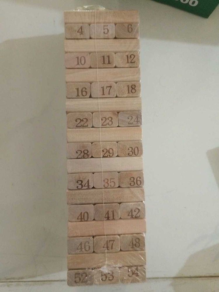 Wooden Jenga Game