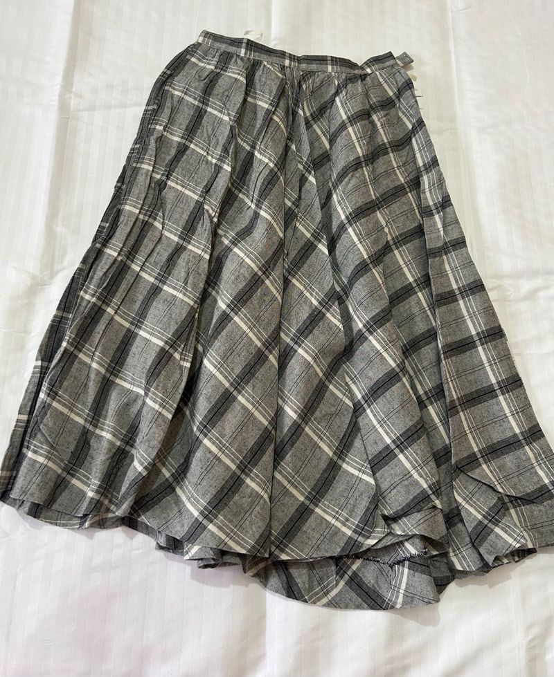 Retro A-line Skirt