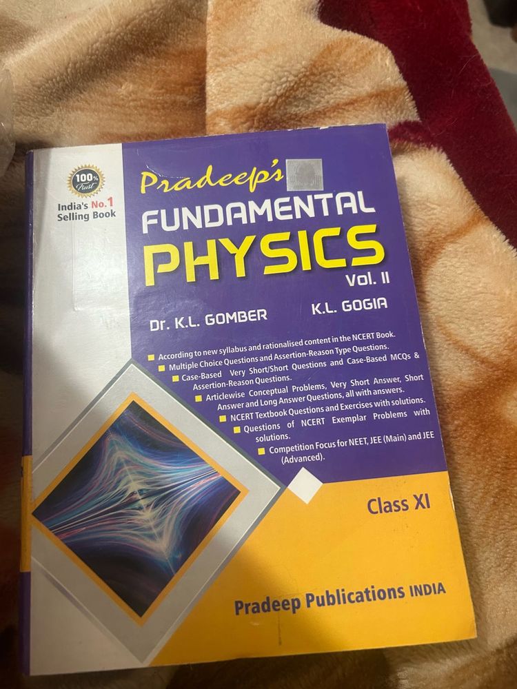 Pradeep's Physics Vol II Class XI