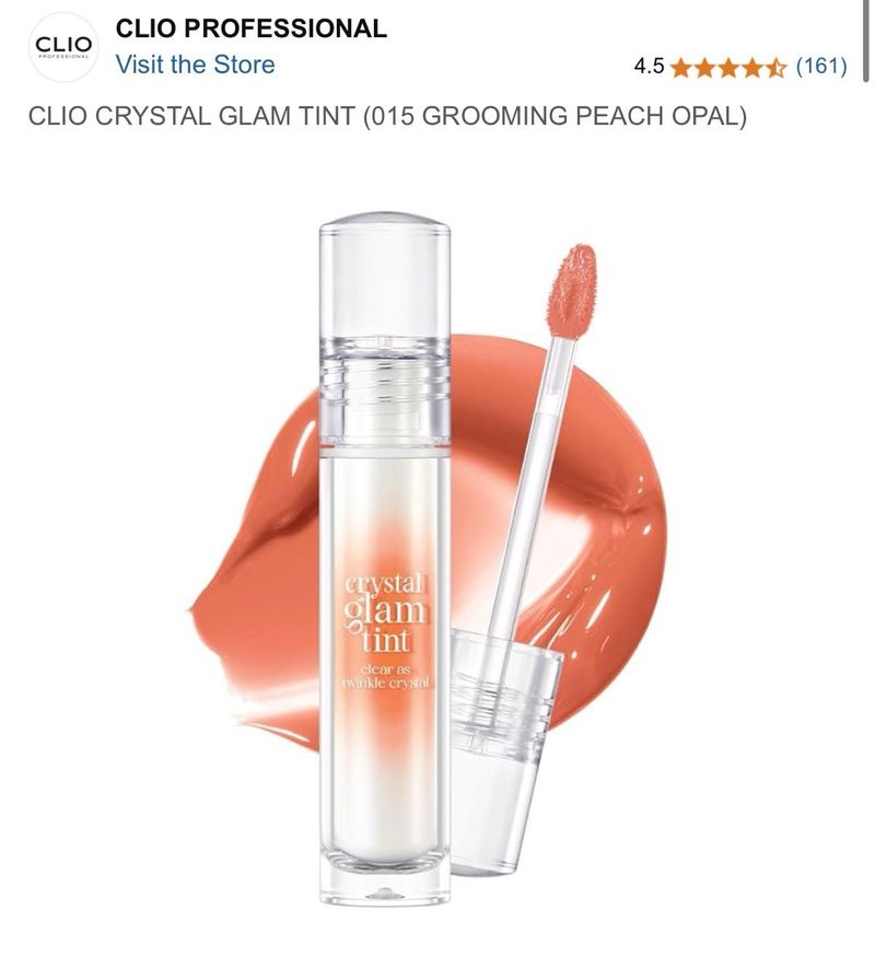 ✨ Clio Crystal Glam Tint - Peach Opal ✨