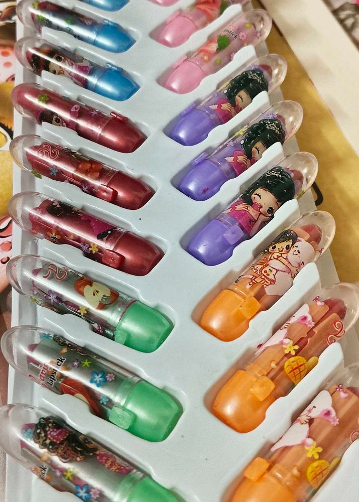 Colorful Cartoon Lipsticks set of 36pcs
