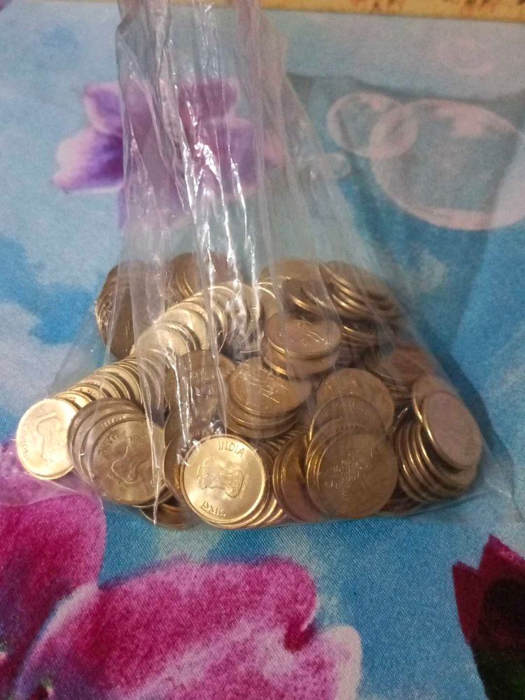 5 Ruppee Akam Coin Mixed Year