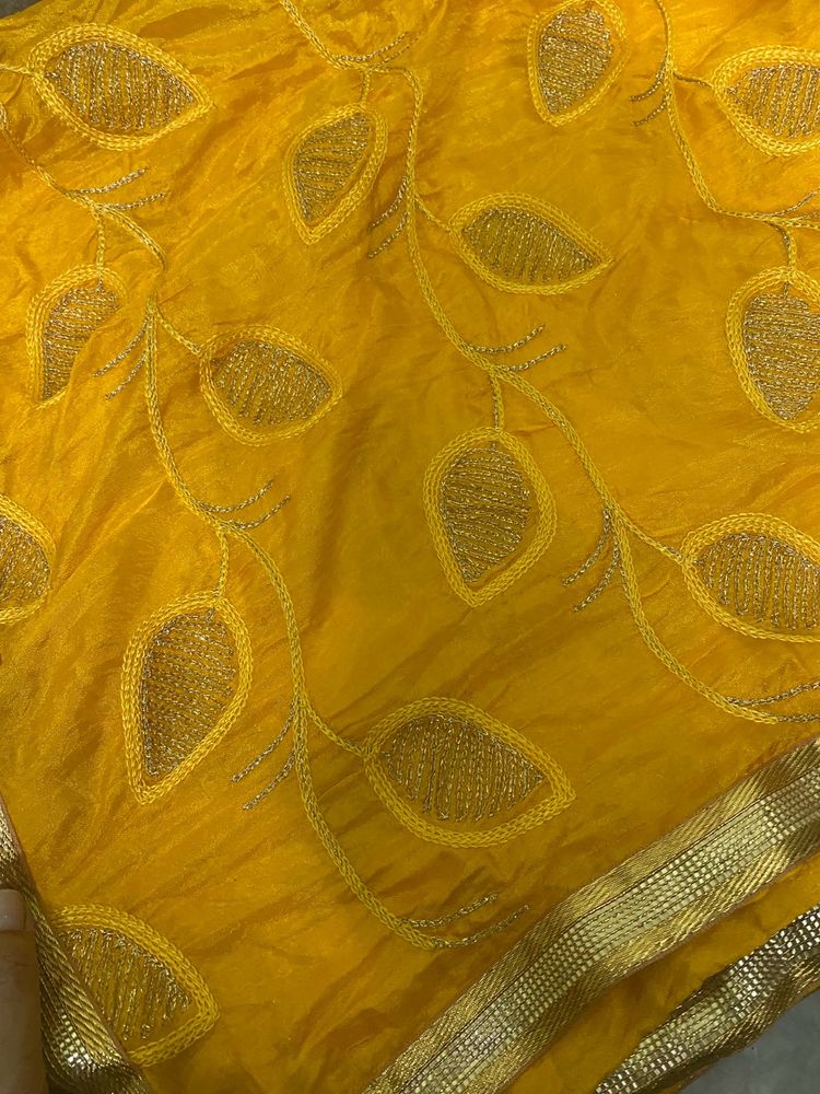 Combo Of Red And Yellow Dupatta