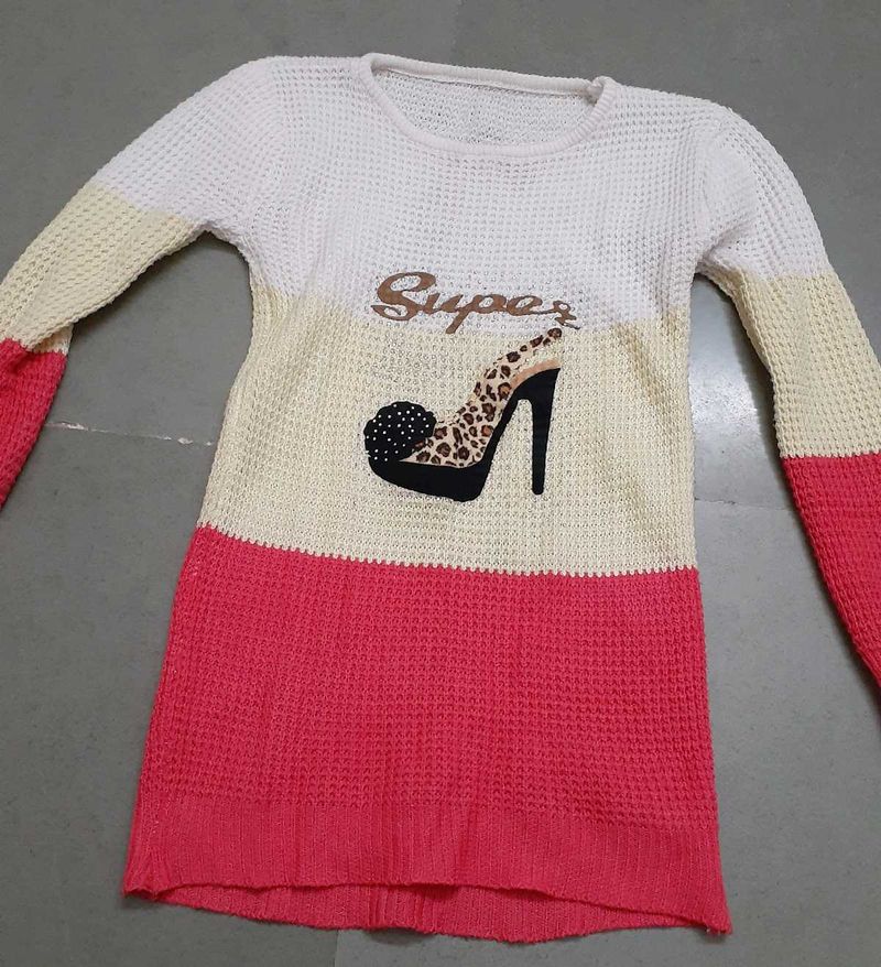 Fun Heel Graphic Sweater