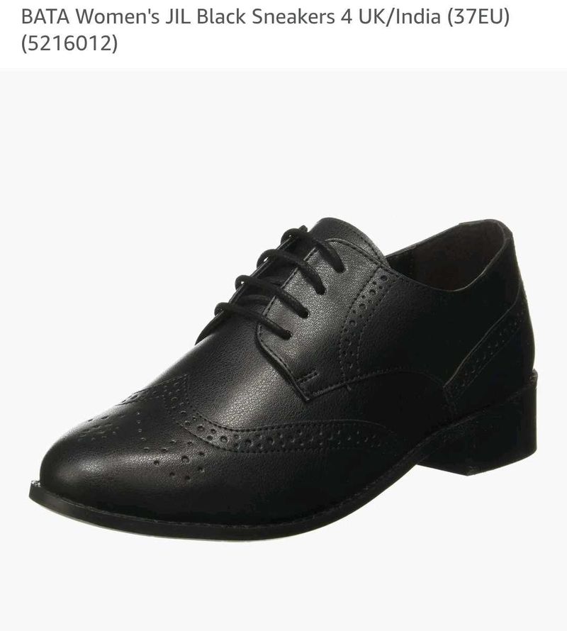 BATA Women&#39;s JIL Black Sneakers