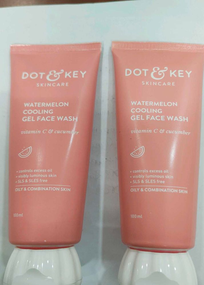 Dot &amp; Key Watermelon Face Wash 2 pieces 100 ml eac