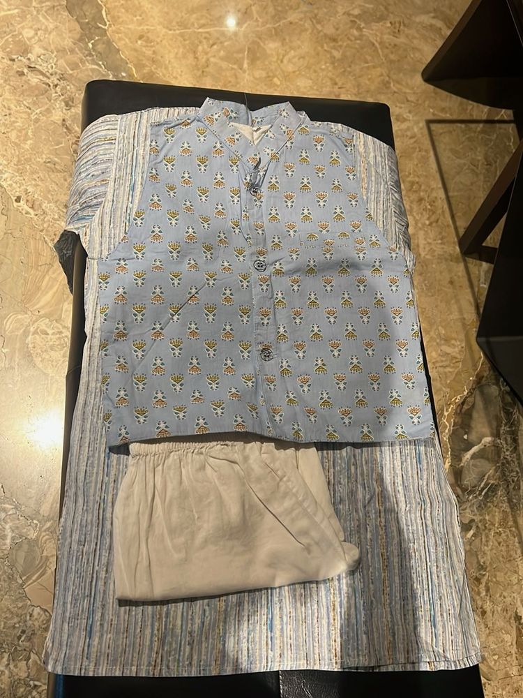 Boys 3 pc Kurta Set size 26