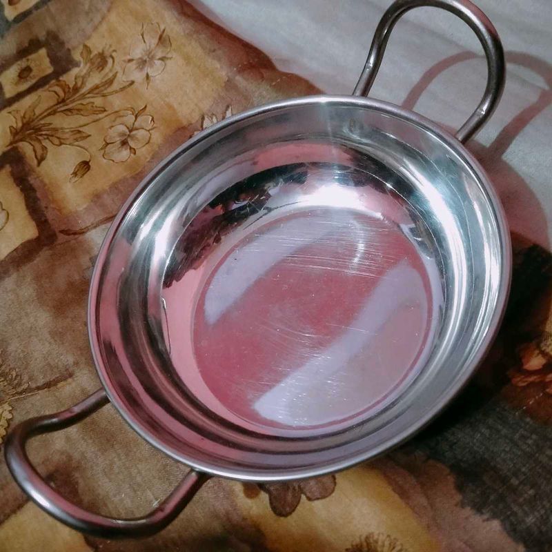 Small Steel Kadai