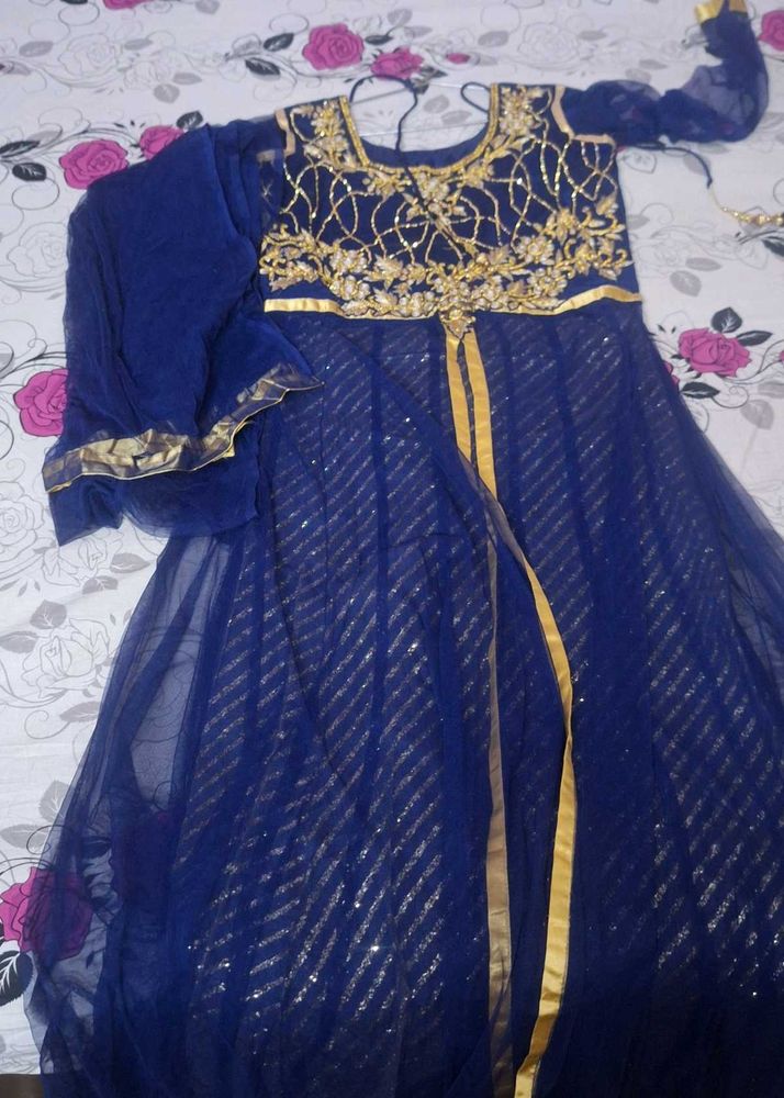 Long Koti With  Skirt