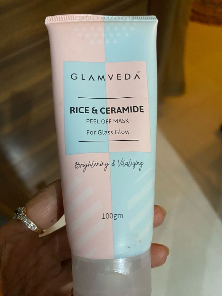 Glamveda Rice &amp; Ceramide Peel Off Mask