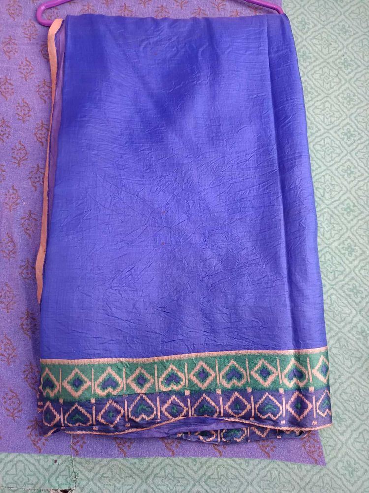 Elegant Blue Saree