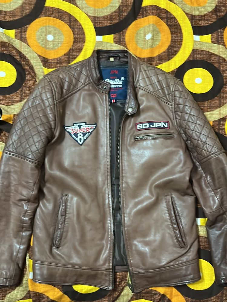 Super dry Leather Jacket