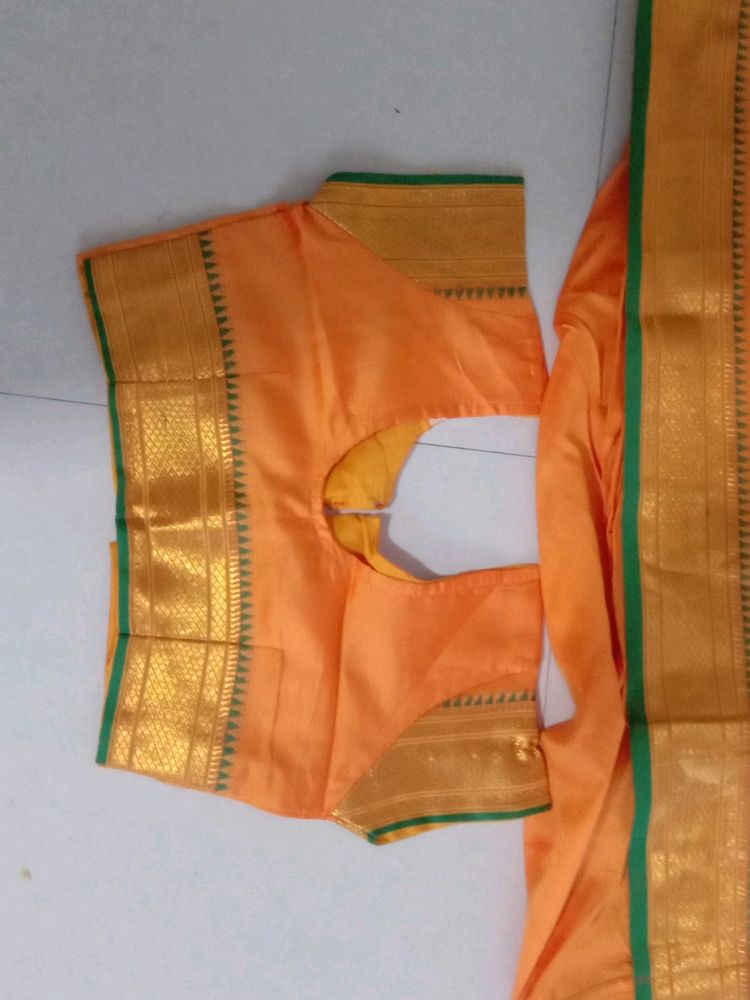 Nawari Saree For Girl