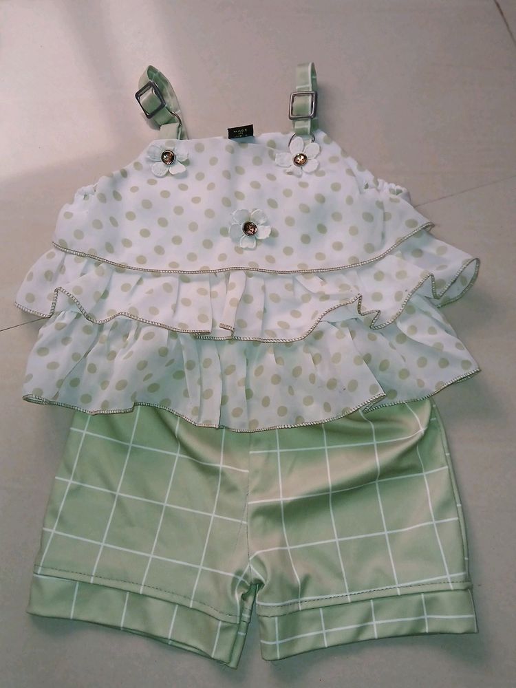 Baby Girl Crop Top Dress