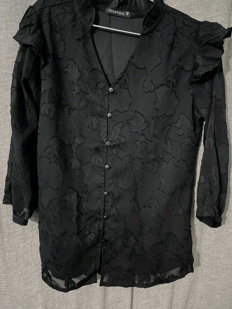 Floral full sleeve shirt