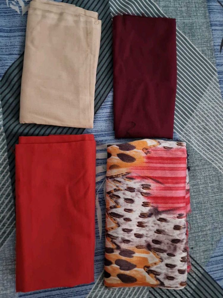 4 Pieces Blouse Piece