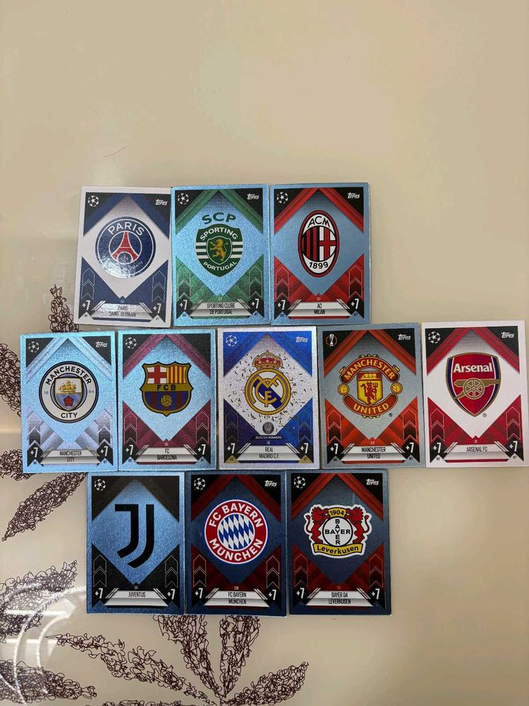 All Top Club Booster Cards