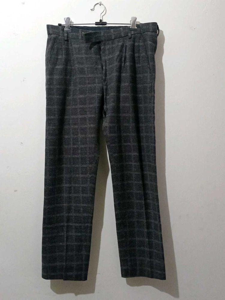 Checked Grey Pants (Winter Special)
